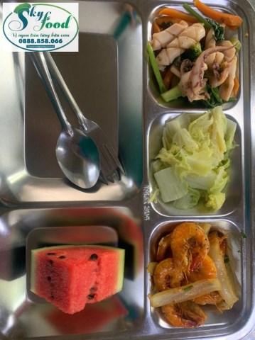 Suất ăn nấu tại chỗ - Suất Ăn Công Nghiệp Sky Food - Công Ty TNHH Aqua Sky Line